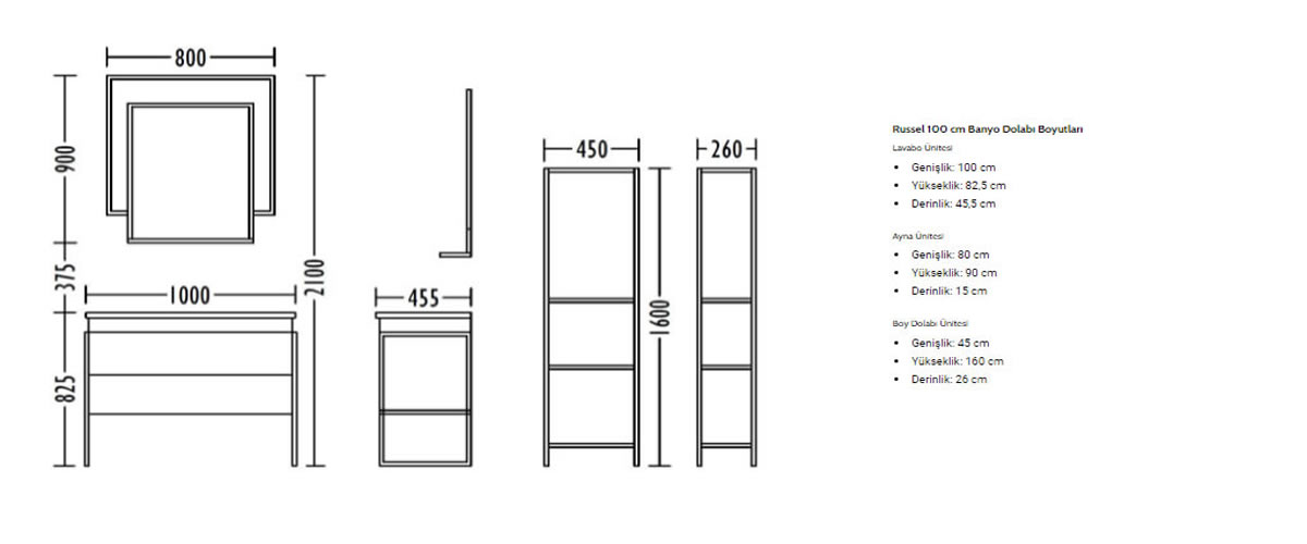 gold-russel-100-cm-banyo-dolabi-olculeri