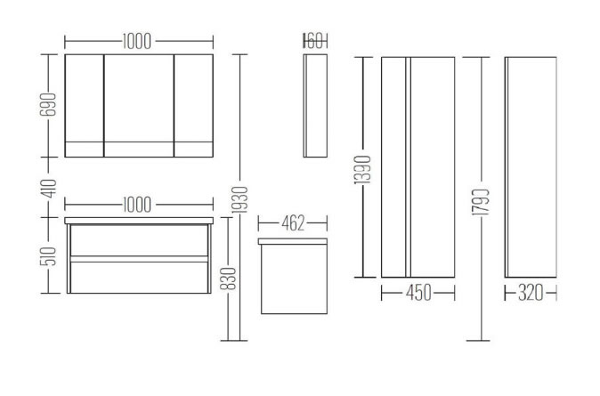 gold-petra-100-cm-banyo-dolabi-olculeri